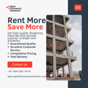 Premium shuttering and scaffolding materials for rent